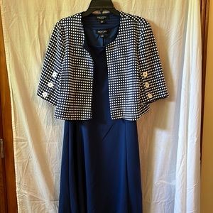 NWOT Perceptions Dress and Jacket Set